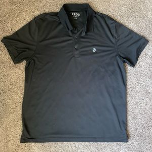 Izod Golf Black Polo